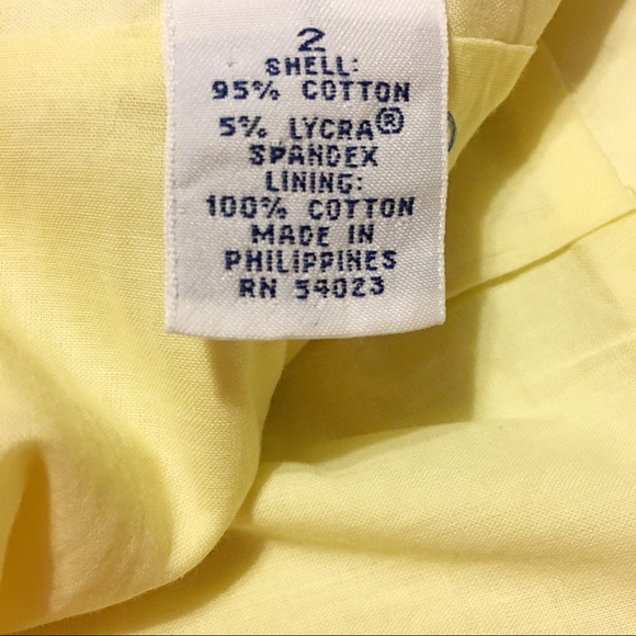 Gap Banana Yellow Mini Skirt - Picture 3 of 3